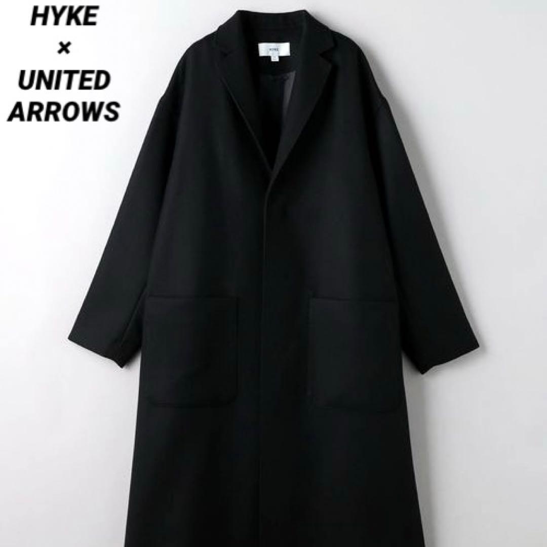 MARI様 HYKE ハイク ウールショップコート ロング ユナイテッドアローズ