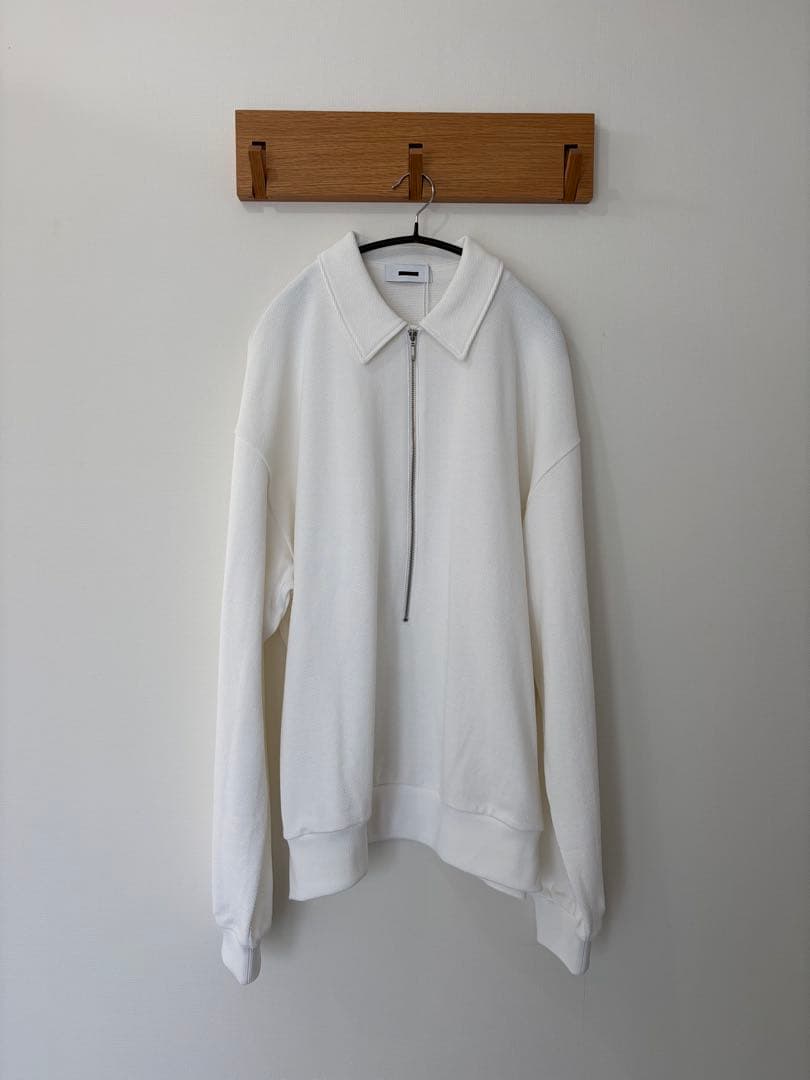 REVERBERATE リバーバレイト HALF ZIP PIQUE
