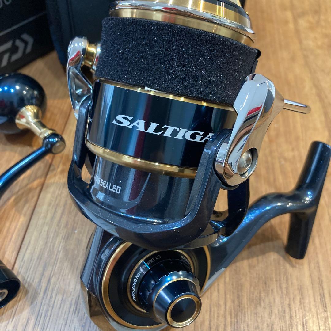 値下げ！！20ソルティガ8000-P SLPパワーハンドル