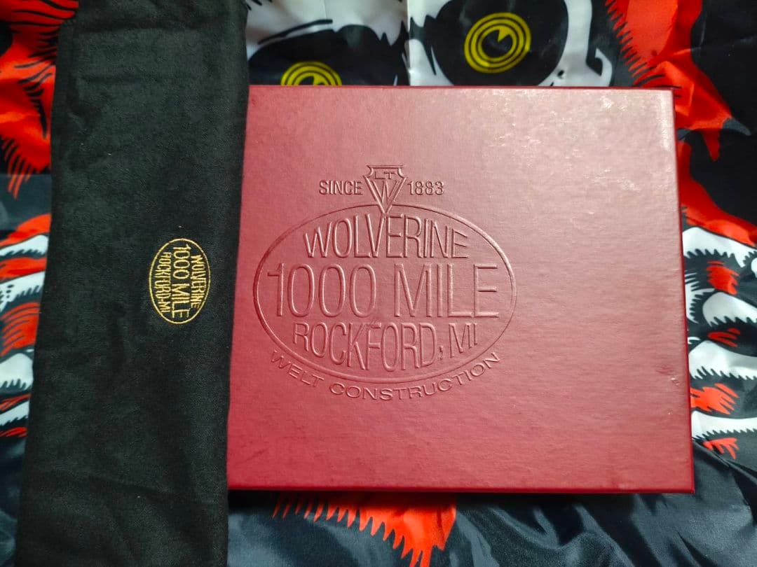 Wolverine 1000マイルブーツコートランド