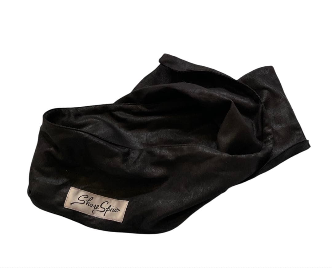 シェアスピリット　レザー調ターバン　ヘアーバンド