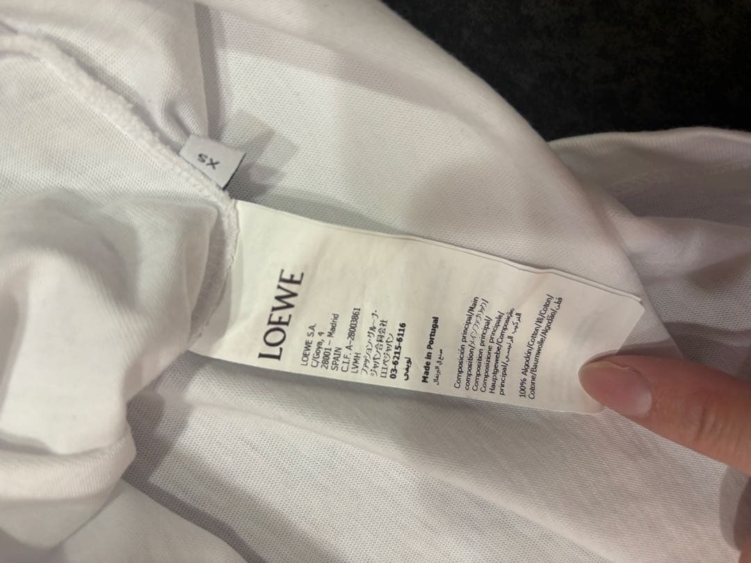 LOEWE ロエベ　Boxy Fit Tシャツ ボクシーフィット