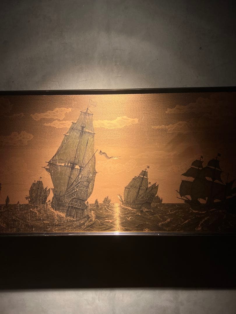 銅板　vintage Art