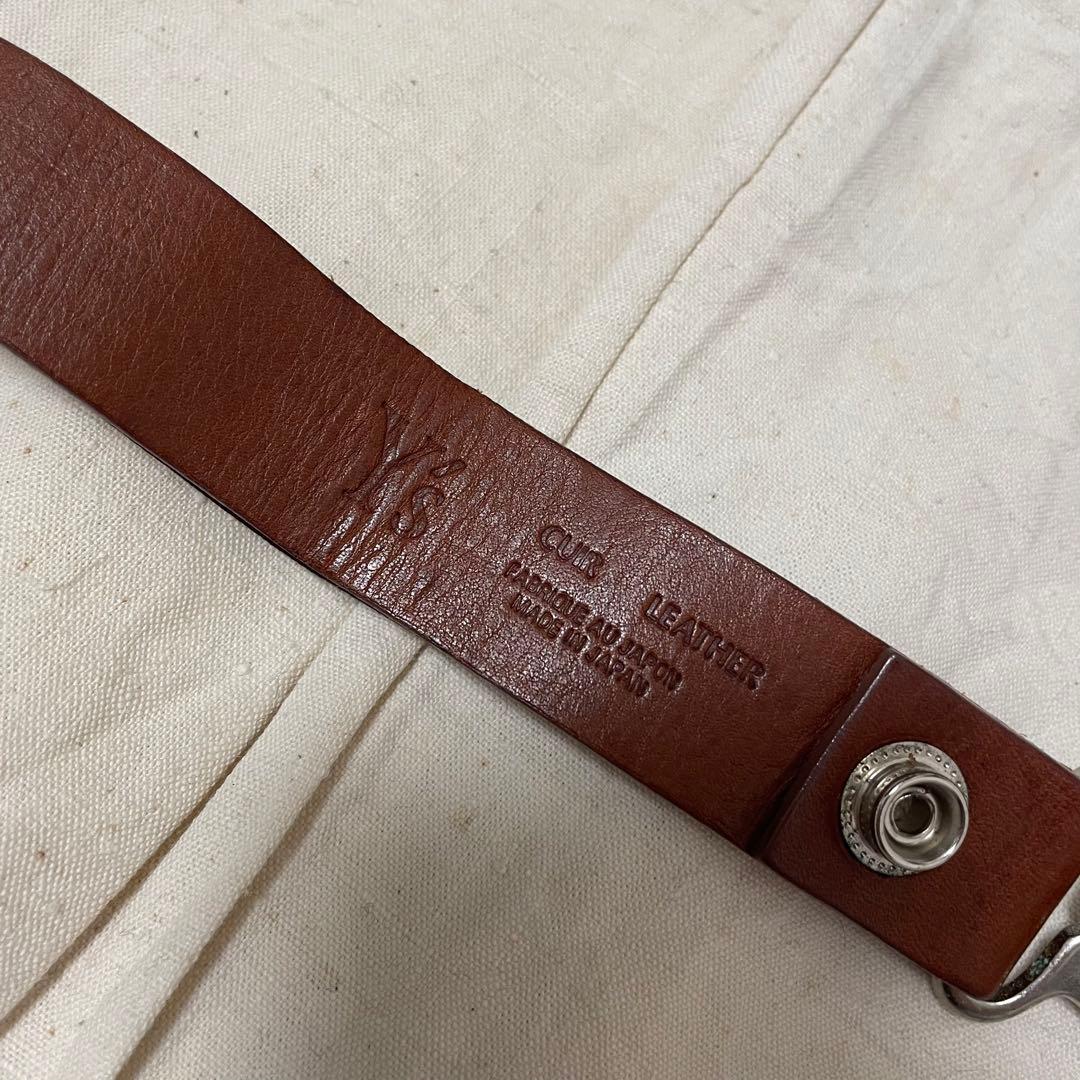 ワイズ レザー ウォレットチェーン キーチェーン y's ヨウジヤマモト