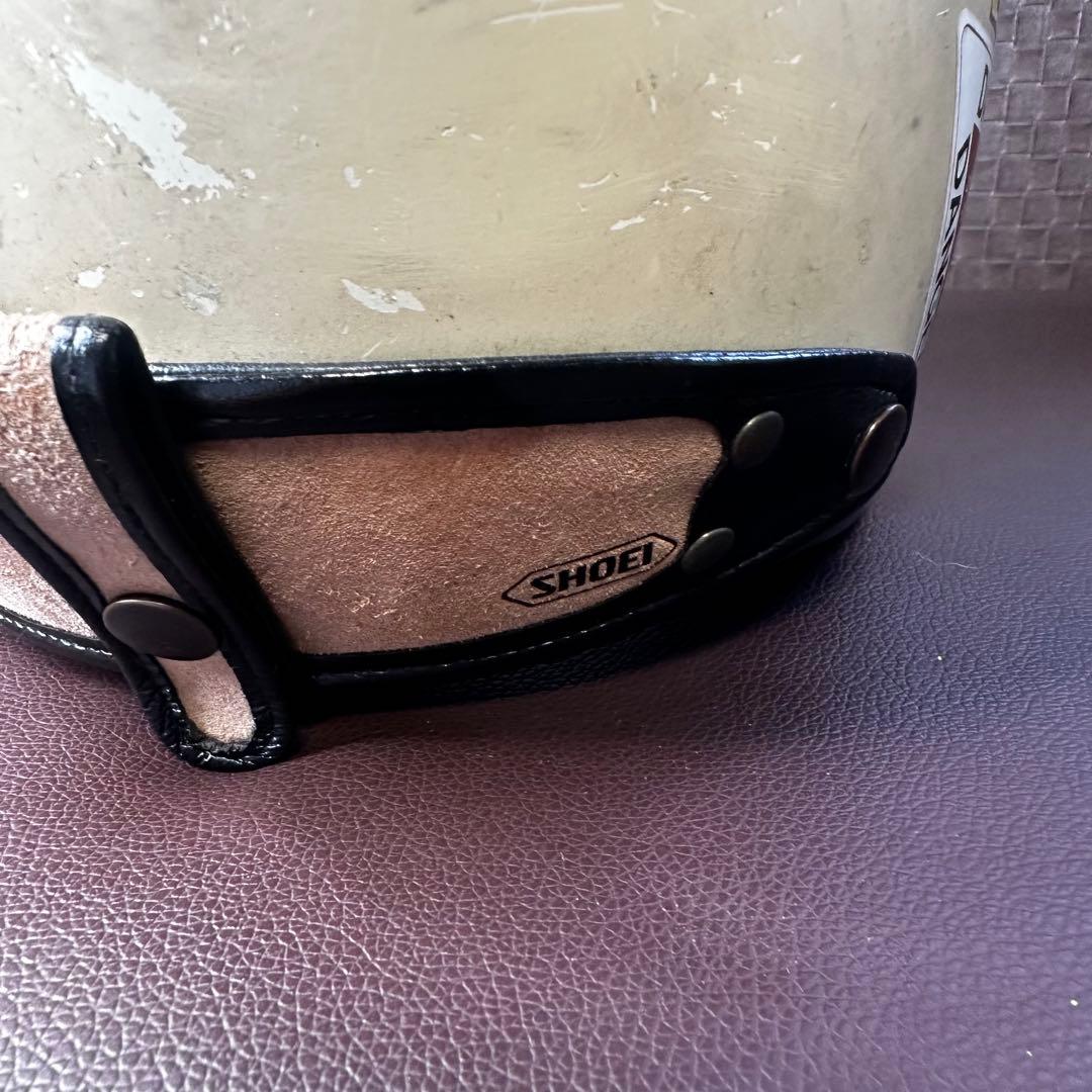 SHOEI MASH-X マットアイボリー ビンテージ Ꮇサイズ