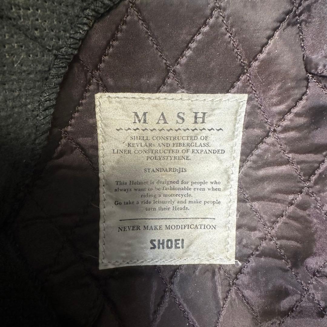 SHOEI MASH-X マットアイボリー ビンテージ Ꮇサイズ