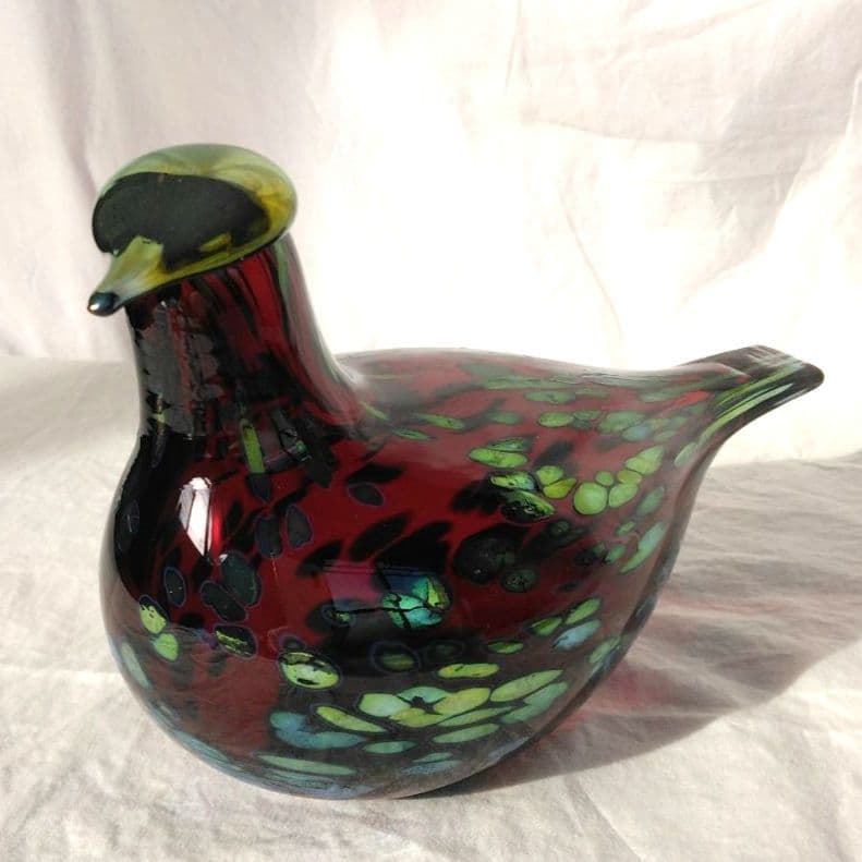 Birds by Toikka　ルビーバード　クランベリー