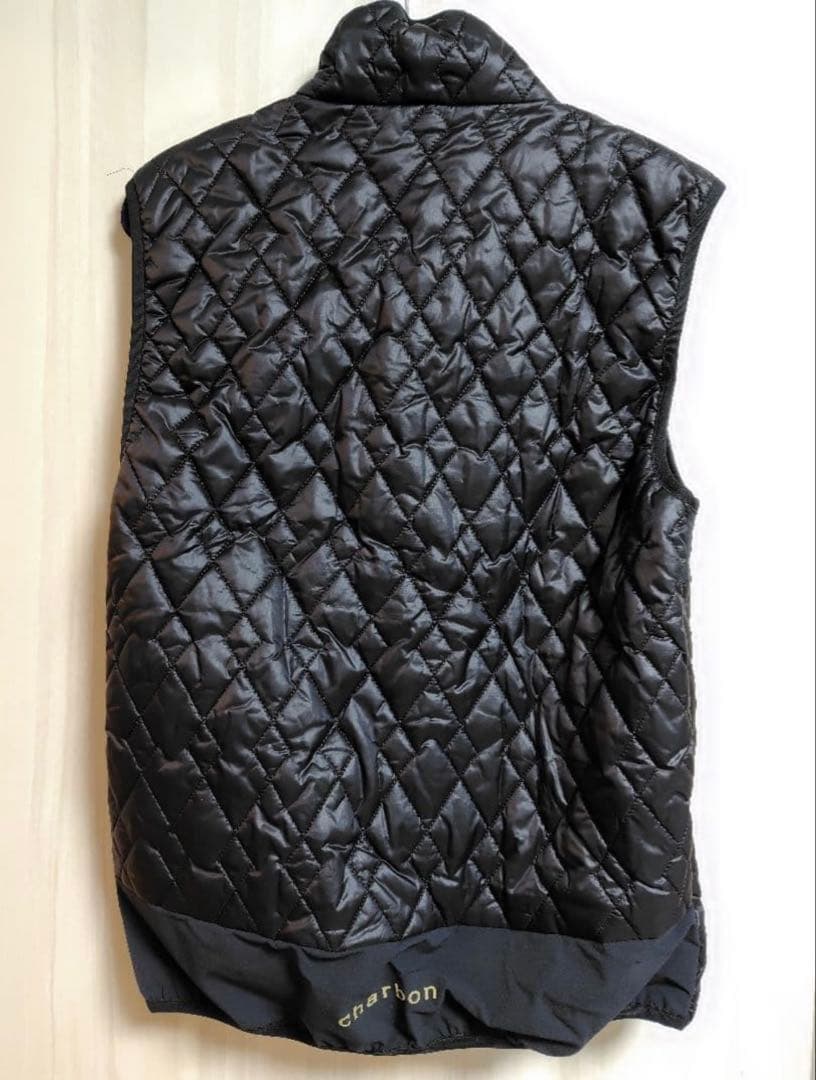 その他 charbon LIMONTA CHAMBRAY NYLON PUFF VEST