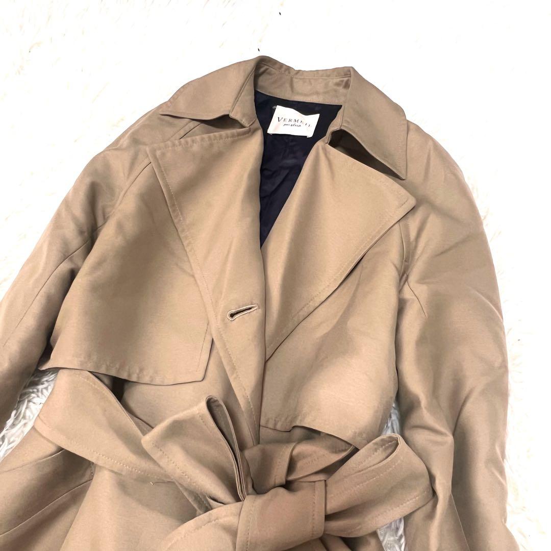 ヴェルメイユパーイエナ　VERMEIL par iena　トレンチコート　ロング