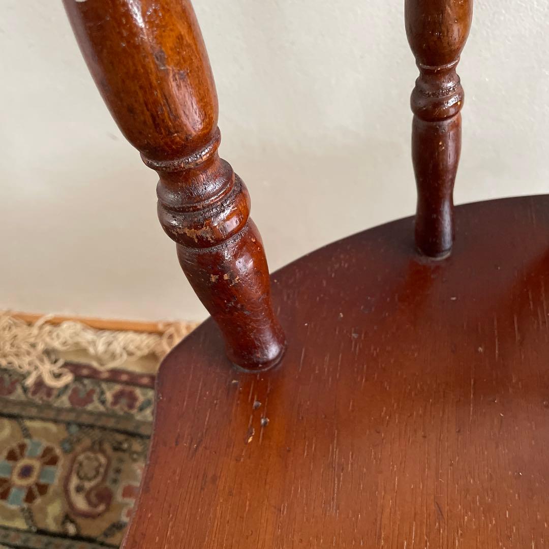 ③ミキモク　ウィンザーチェア　ダイニングチェア　レトロ　アンティーク