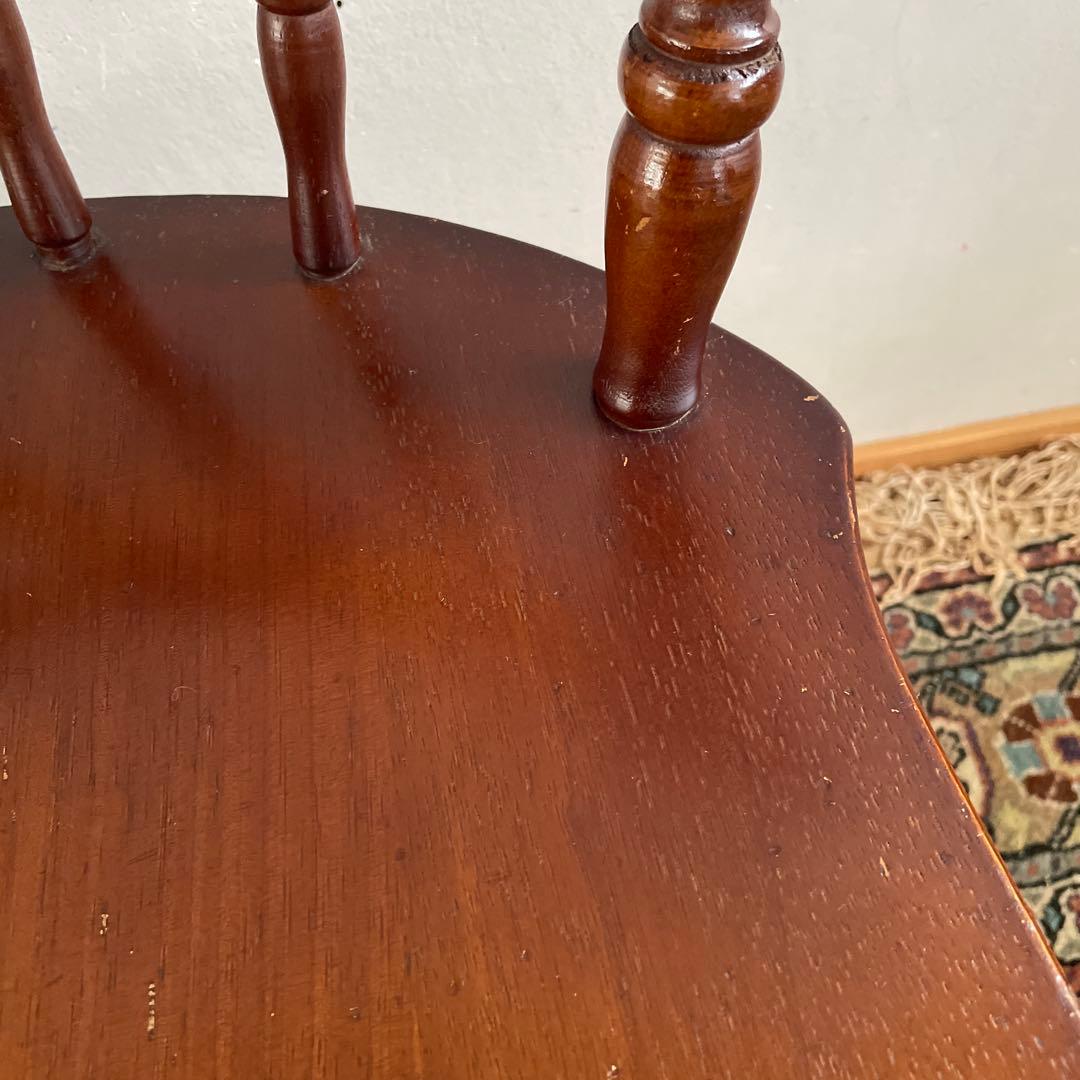 ③ミキモク　ウィンザーチェア　ダイニングチェア　レトロ　アンティーク