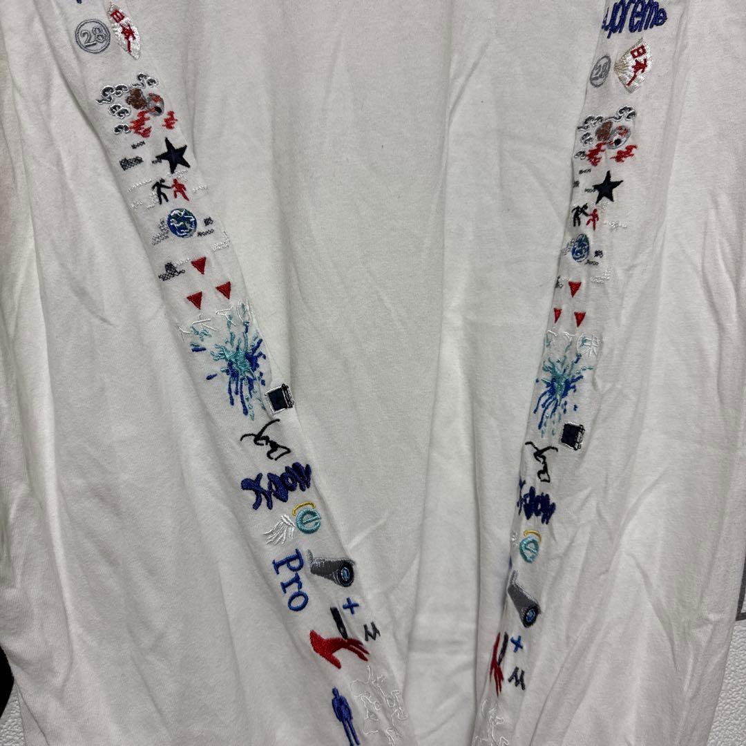 Supreme ロングスリーブカットソー ホワイト