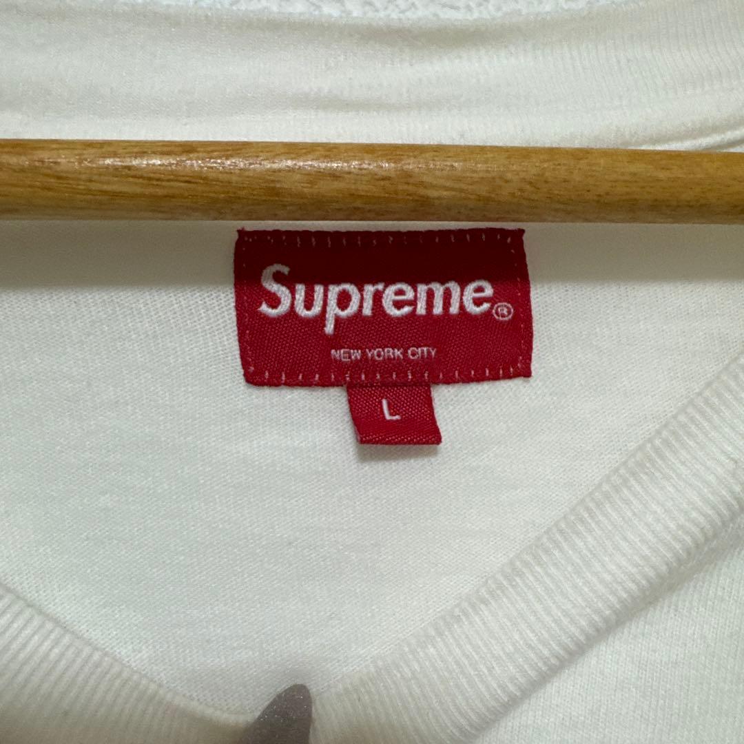 Supreme ロングスリーブカットソー ホワイト