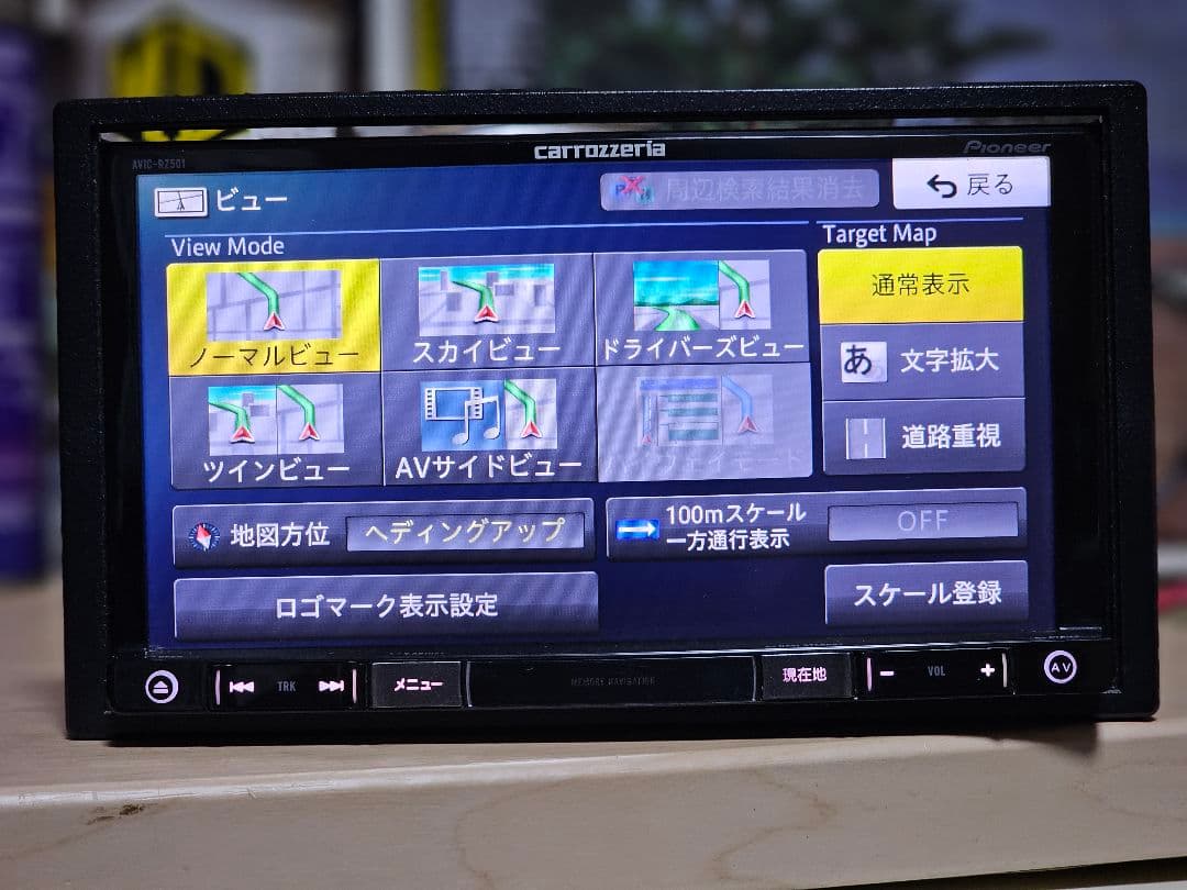 カロッツェリア AVIC - RZ501 Bluetooth 2017 年地図