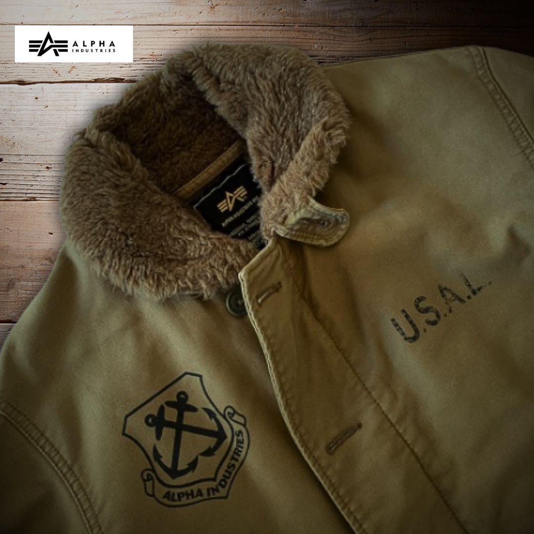 『超希少◎』ALPHA INDUSTRIES SEAL TEAMデッキジャケット