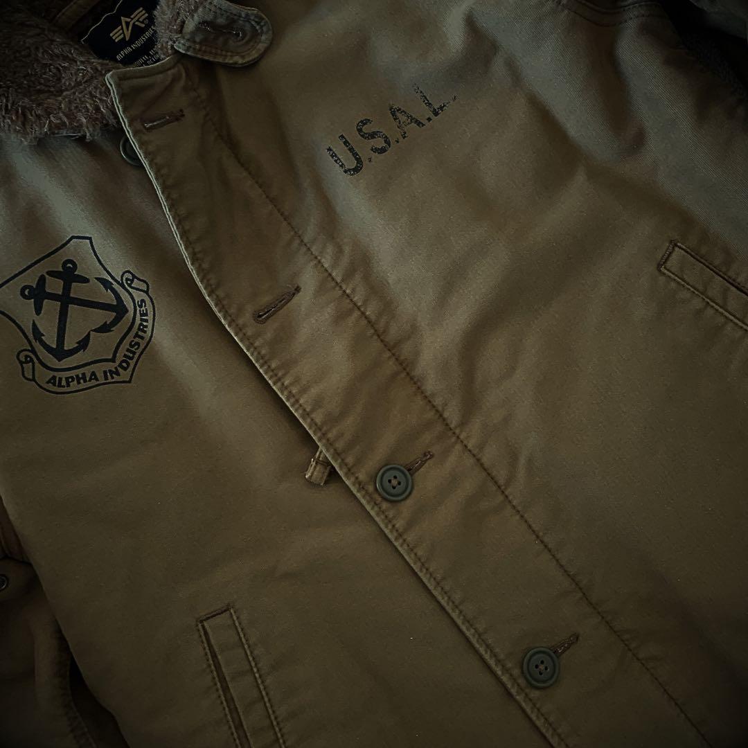 『超希少◎』ALPHA INDUSTRIES SEAL TEAMデッキジャケット
