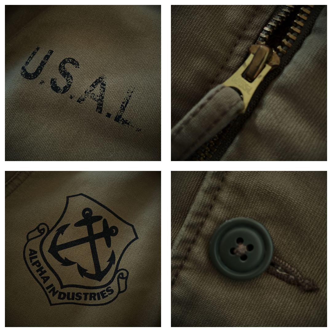 『超希少◎』ALPHA INDUSTRIES SEAL TEAMデッキジャケット