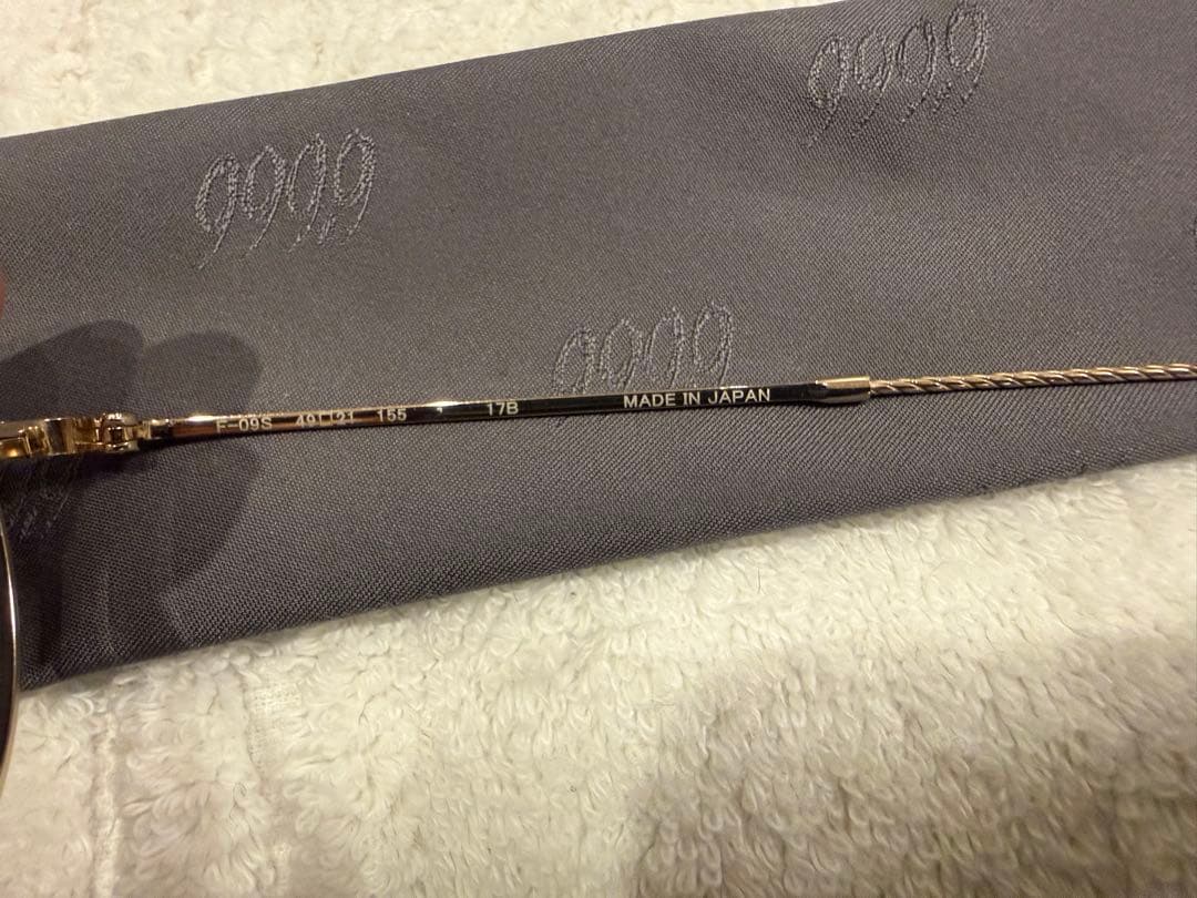 999.9 Feelsunサングラス F-09S ダブルブリッジ　フォーナインズ