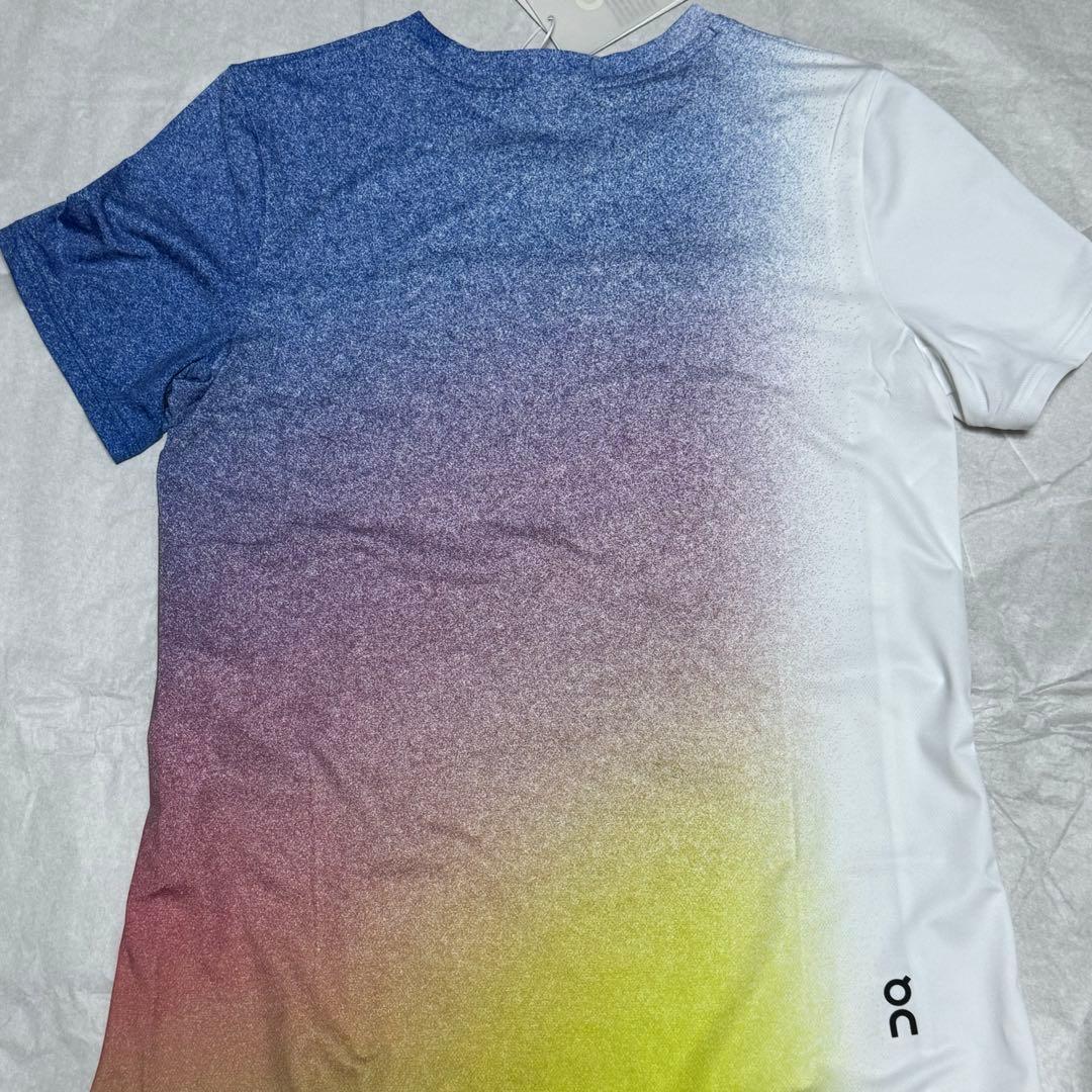 On Court-T テニスウェア ホワイト インディゴ Sサイズ
