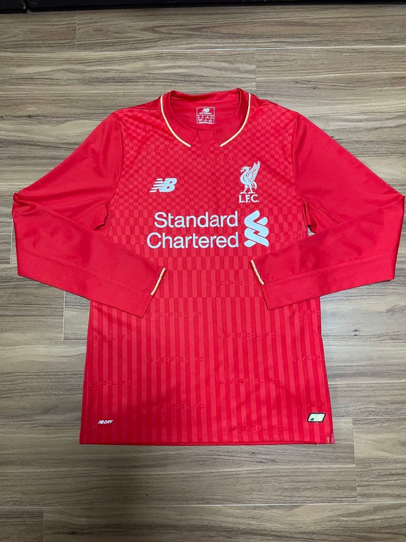 リヴァプール （リバプール） ユニフォーム 15/16 長袖 Mサイズ