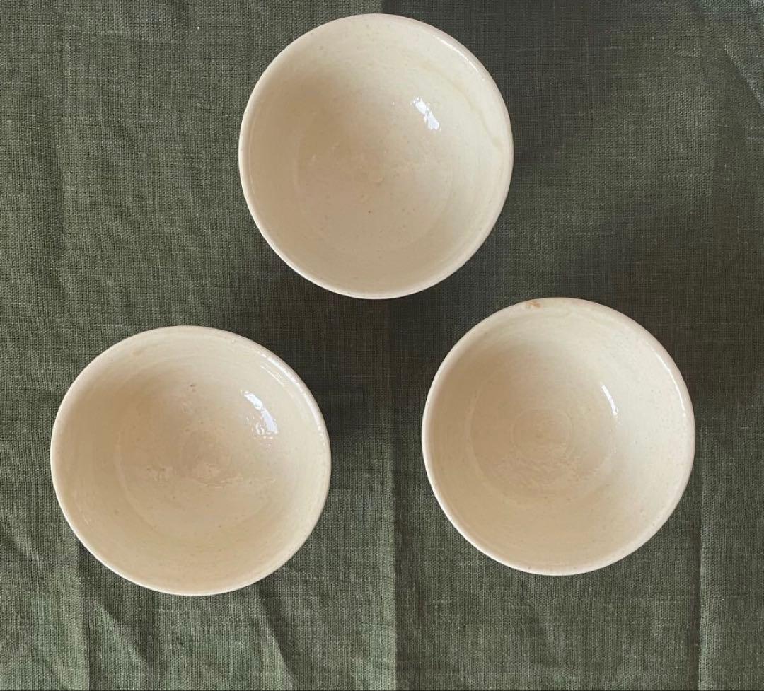 市川孝　飯碗　レンゲセット