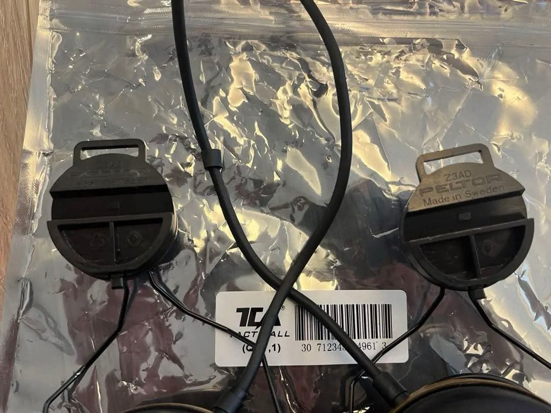 TCA製　PELTOR COMTAC3 タイプ　ヘッドセット　コヨーテ　ジャンク