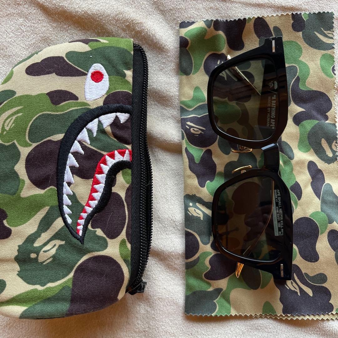 A BATHING APE カモフラージュ サングラス