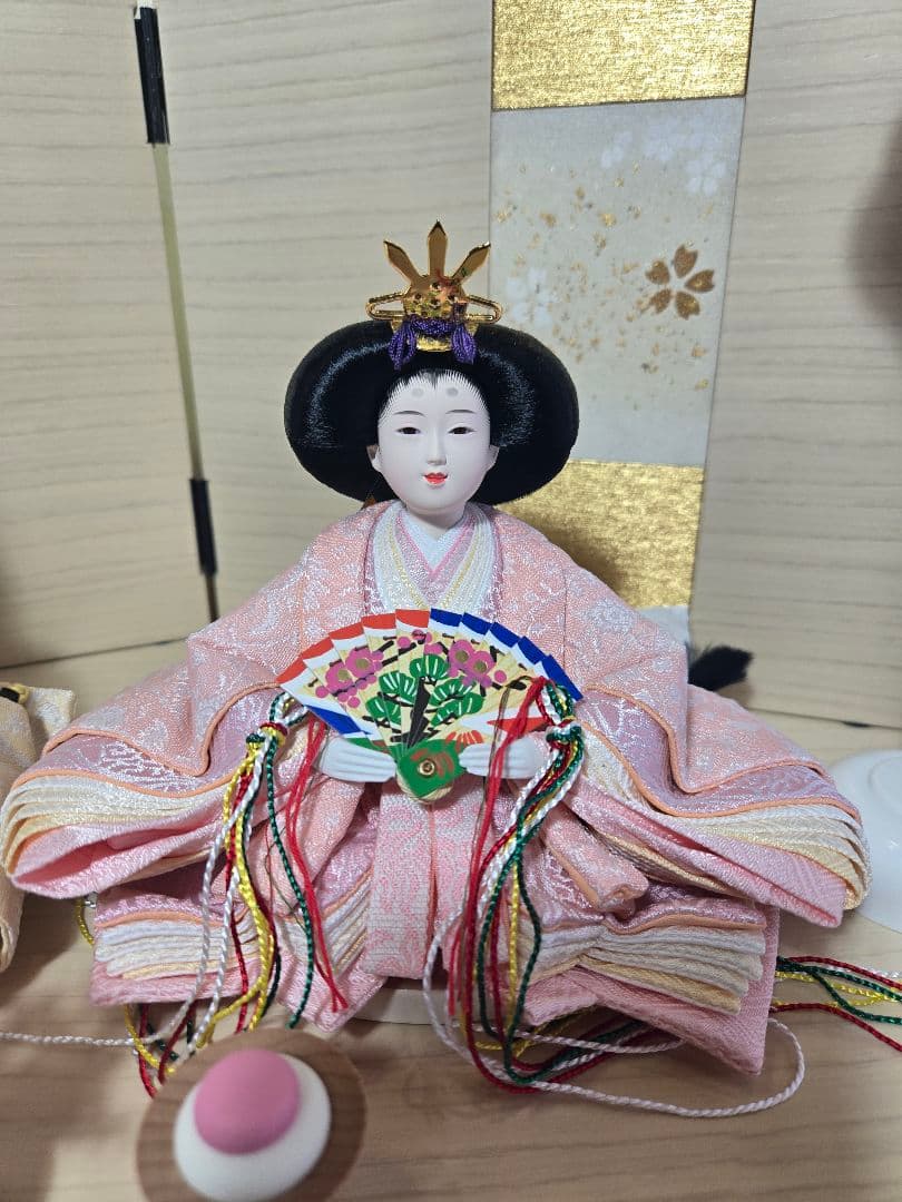 【一点限り】雛人形 収納飾り　SH50
