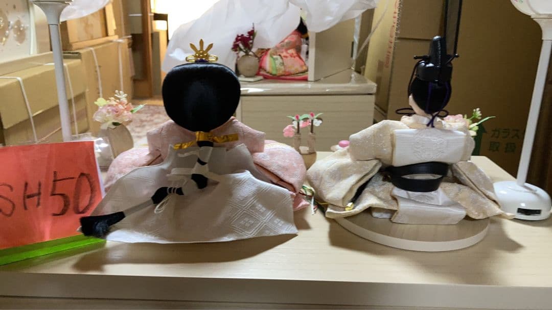 【一点限り】雛人形 収納飾り　SH50
