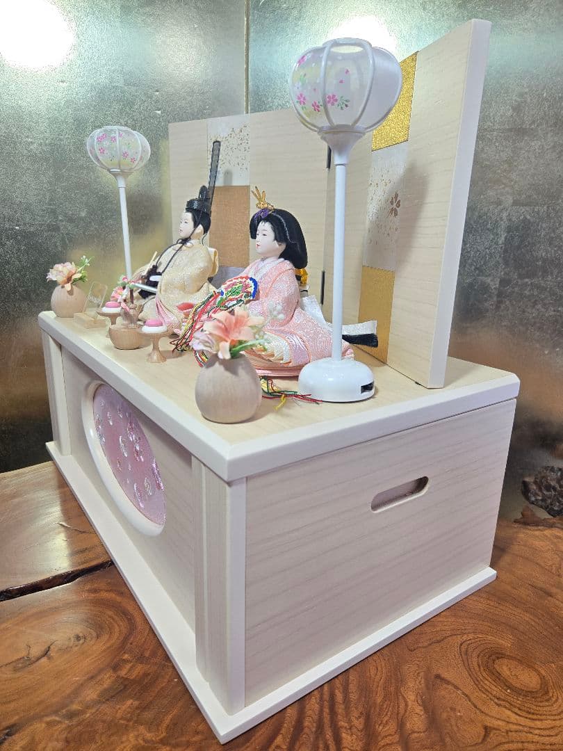 【一点限り】雛人形 収納飾り　SH50