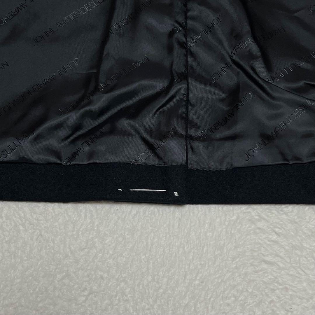 【札付き未使用極美品】ジョンローレンスサリバン　チェスターコート　カシミヤ　黒