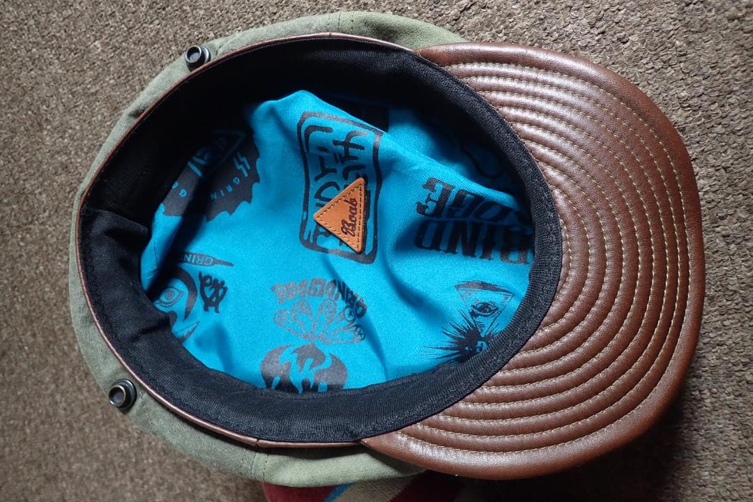 GRINDLODGE / Boab leather works キャップ L