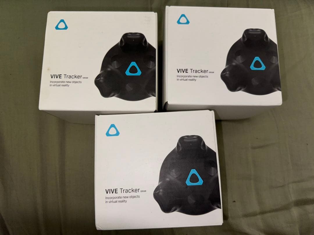 VIVEtracker2018 ＆ VIVEベースステーション1.0（箱無し）