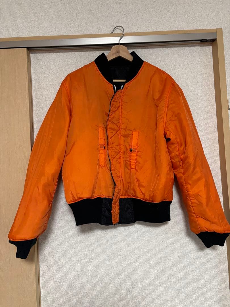 黒 90s WESTOP INDUSTRIES MA-1 短丈 Y2K