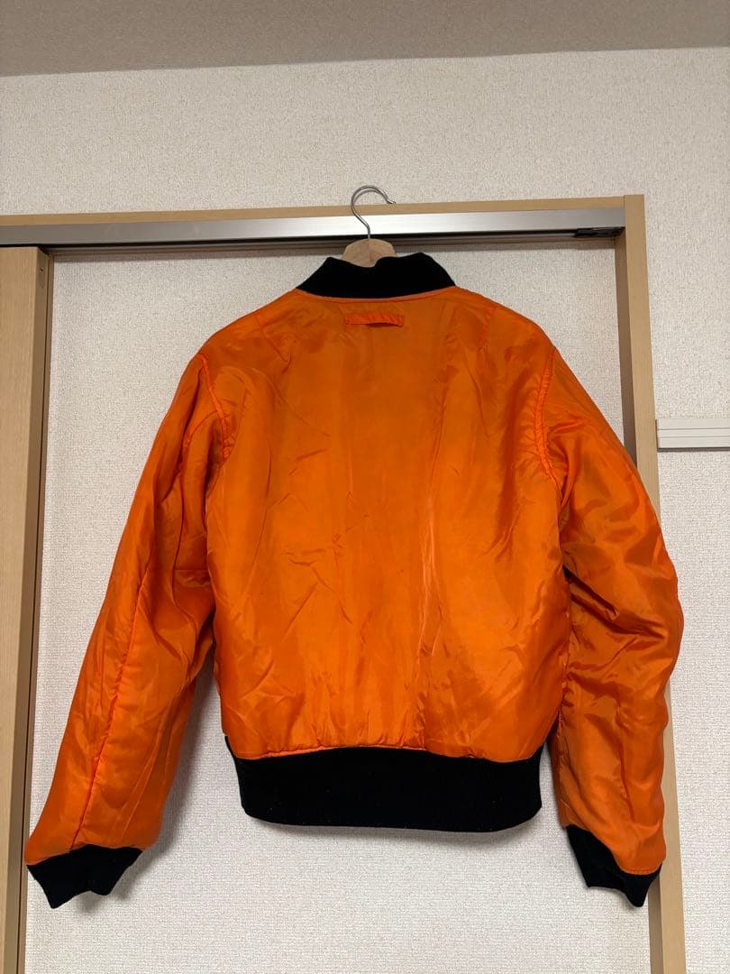 黒 90s WESTOP INDUSTRIES MA-1 短丈 Y2K