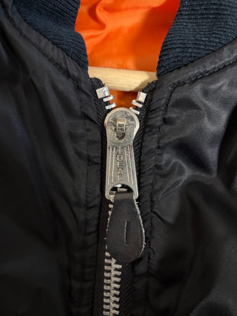 黒 90s WESTOP INDUSTRIES MA-1 短丈 Y2K