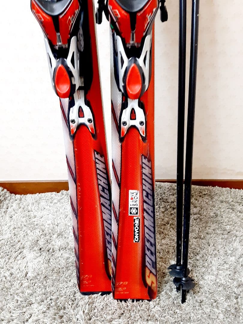 Nordica スキーセット　ストック付き！！！　ノルディカ　スキー