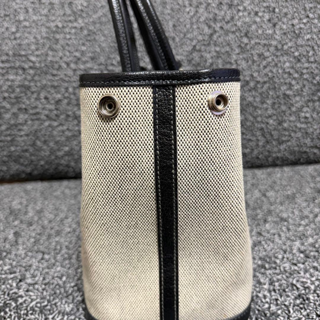 HERMES ガーデンパーティ36 PM トワルアッシュ ショルダーバッグ