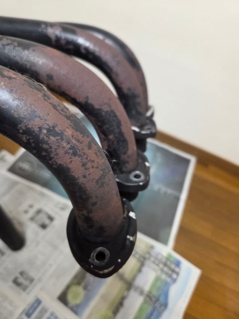 CB400F用　当時物モリワキ初期手曲げマフラー　ヨンフォア　貴重品