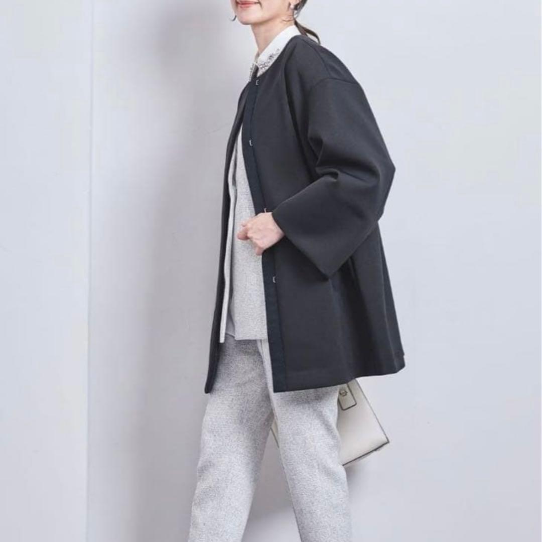 ユナイテッドアローズ　SPONGY Ａラインミドルコート