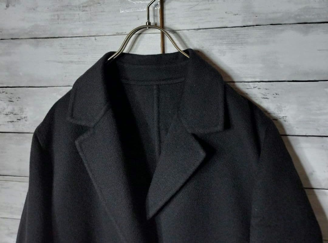 極美品 ロングコート チェスターコート カシミヤ100％