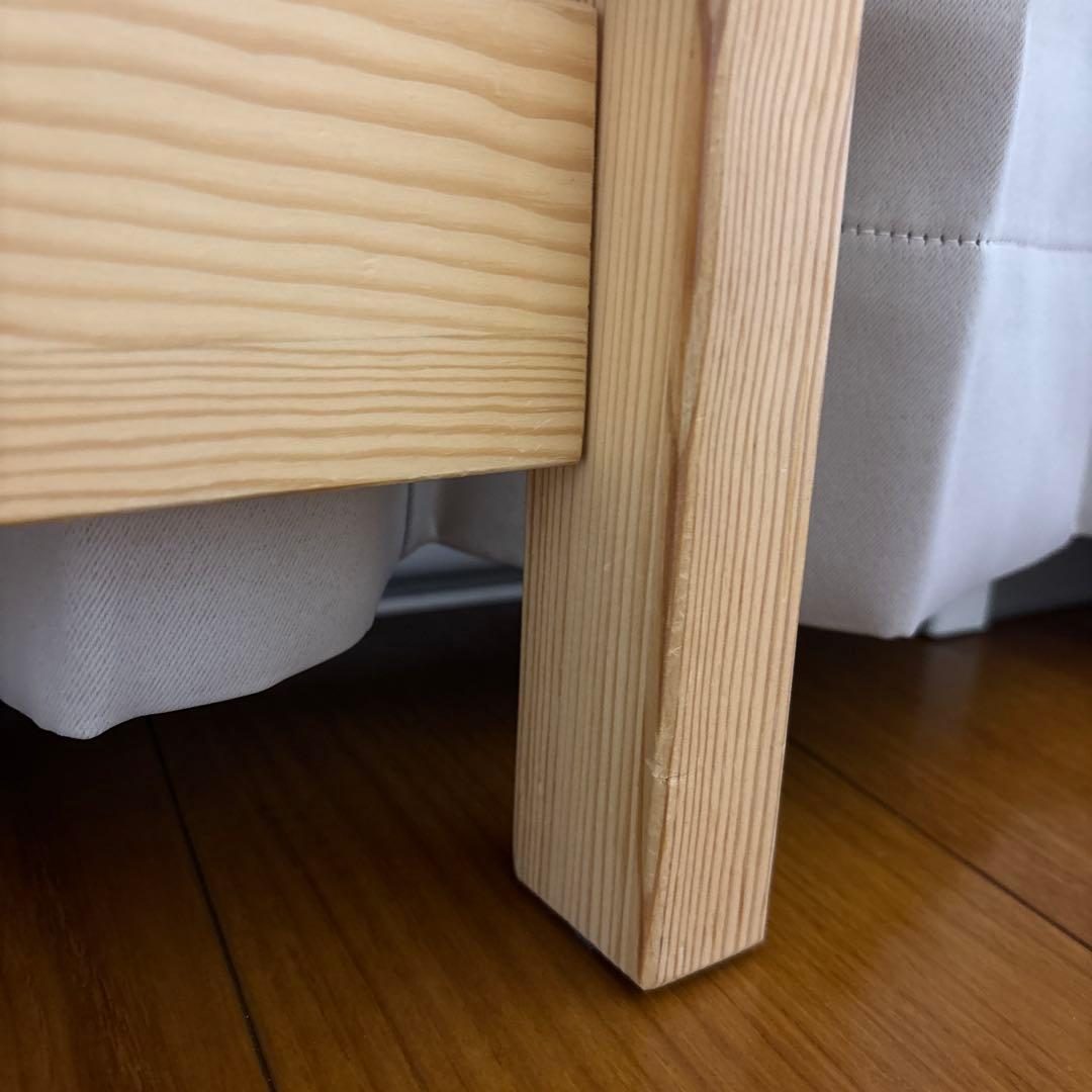 無印良品　パイン材デスク　幅８６ｃｍ