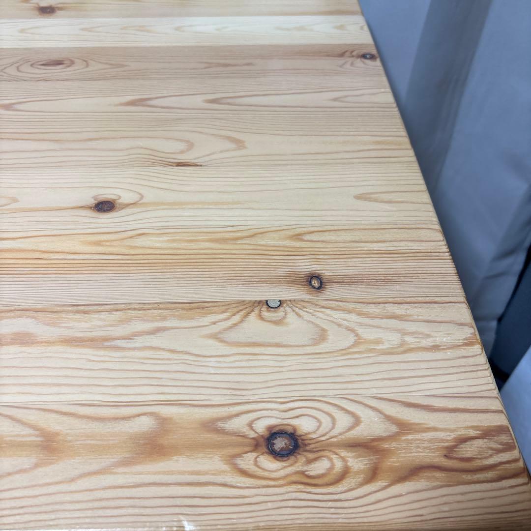 無印良品　パイン材デスク　幅８６ｃｍ