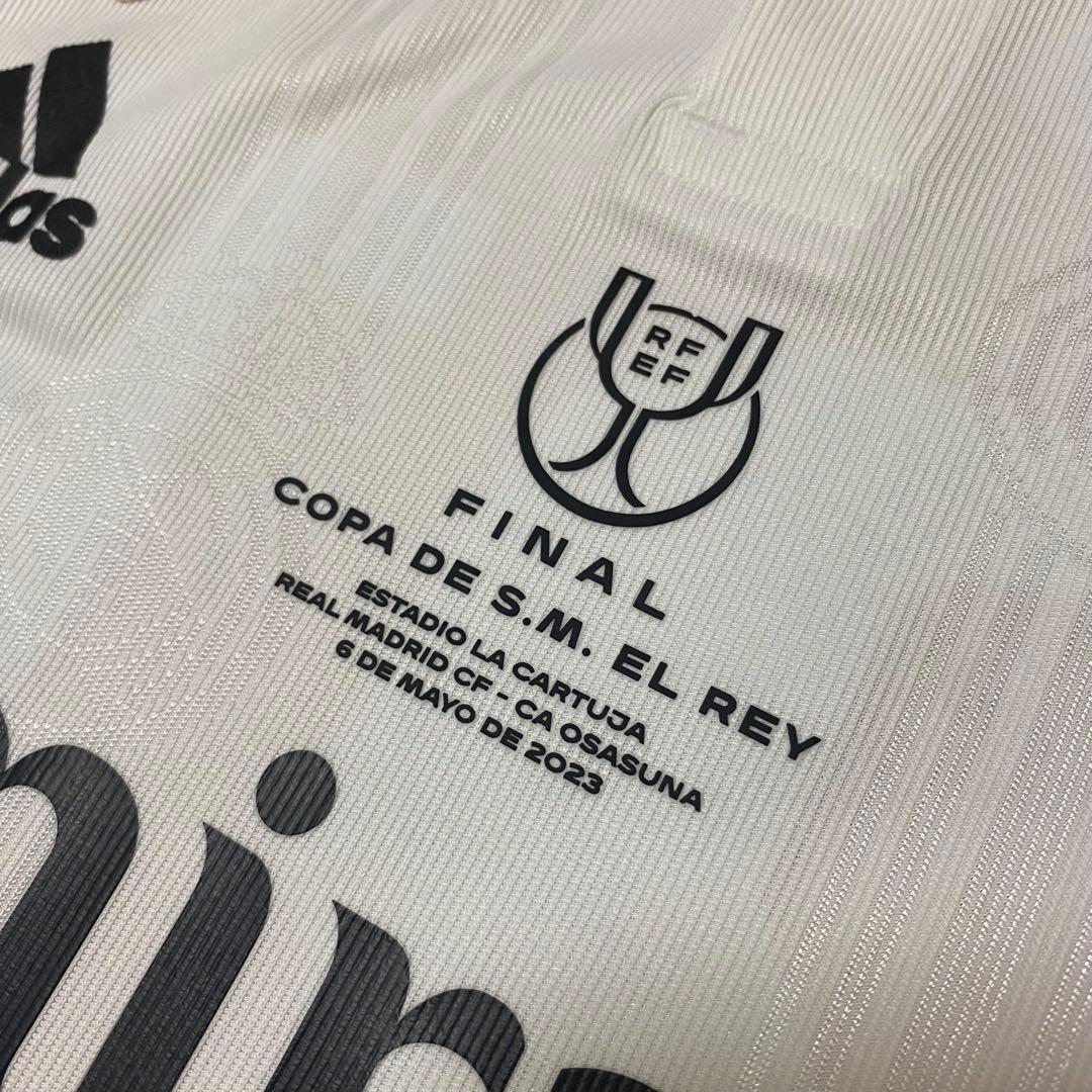 【正規品】レアル・マドリード 22/23 ロドリゴ ホーム 国王杯決勝仕様