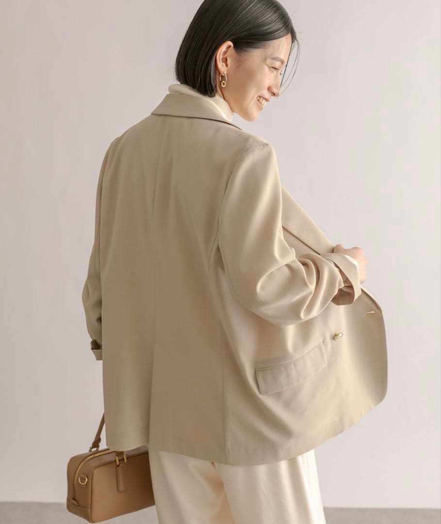 a*e様 RIVE DROITE /ストレッチツイルテーラードジャケット