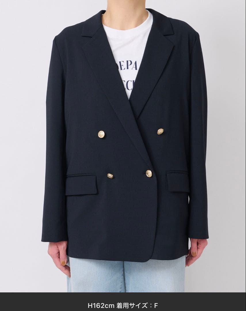 a*e様 RIVE DROITE /ストレッチツイルテーラードジャケット