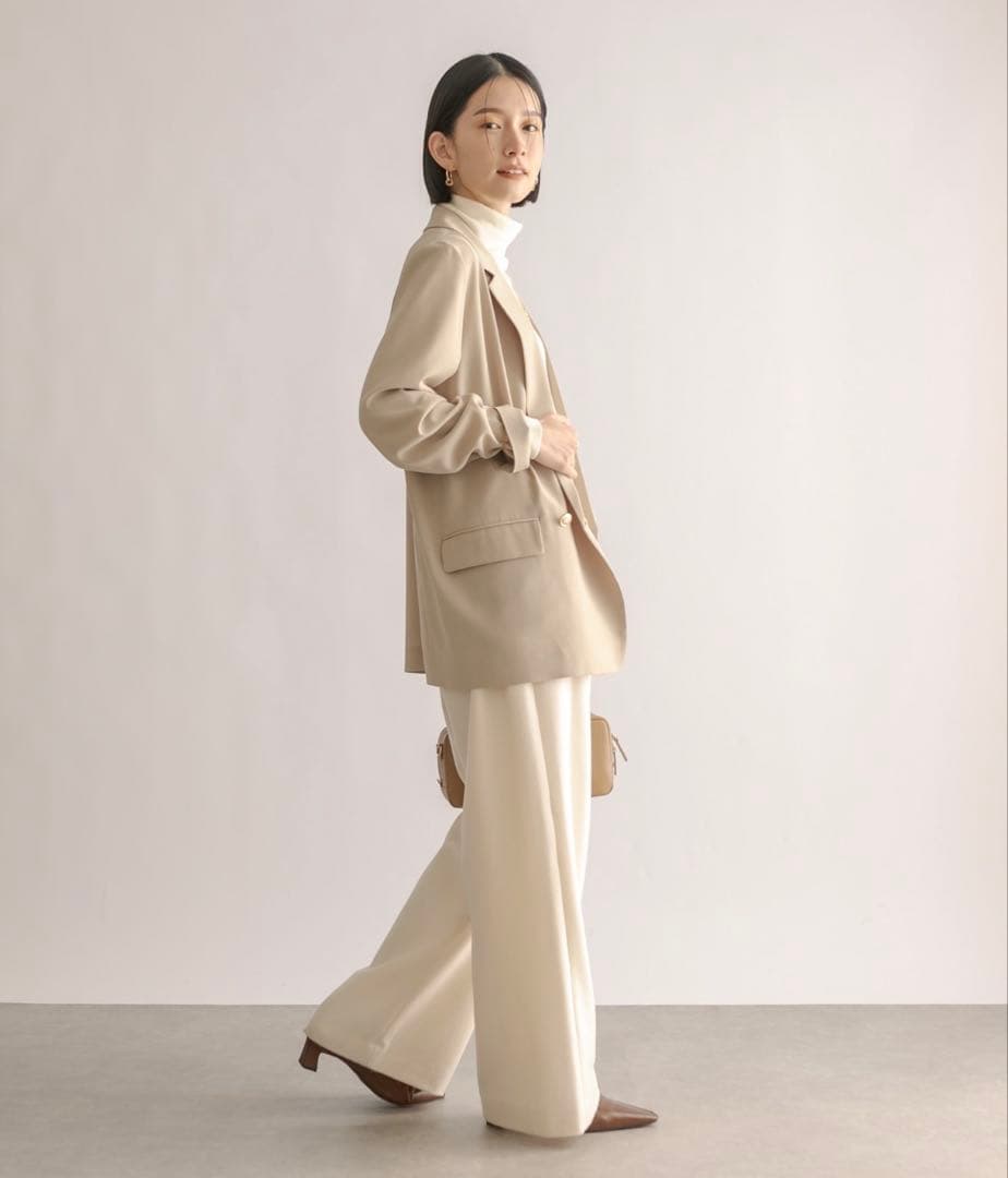 a*e様 RIVE DROITE /ストレッチツイルテーラードジャケット