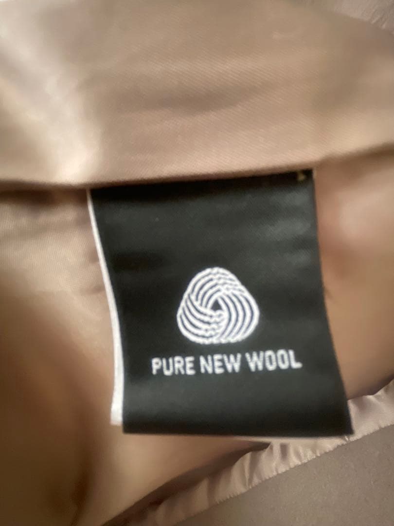 anuansウールトレンチコート（2023年限定カラー）カーキグレー Mサイズ