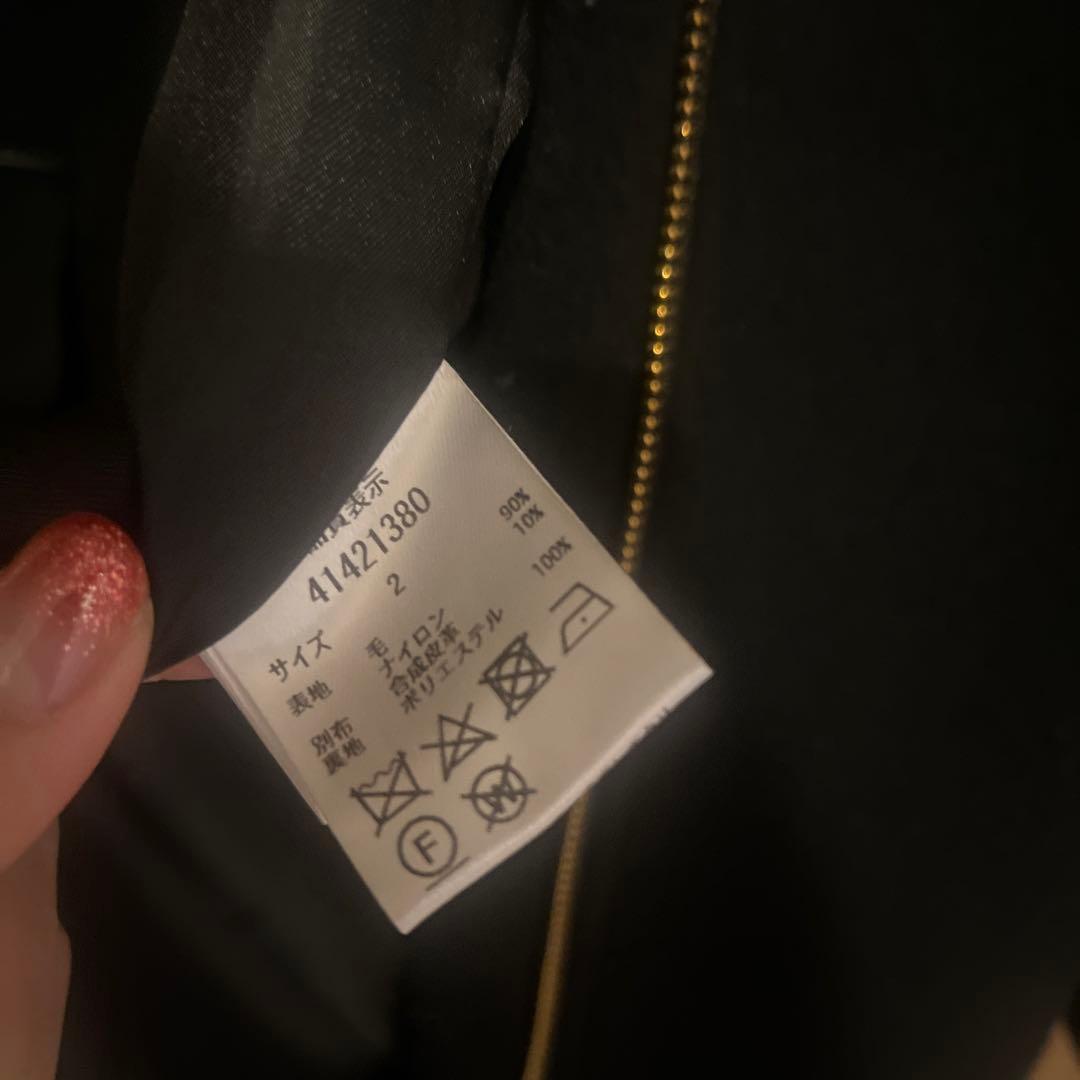 り*ん様 1/10まで　ジャスグリッティー　ブラック　3WAYコートMクリーニン