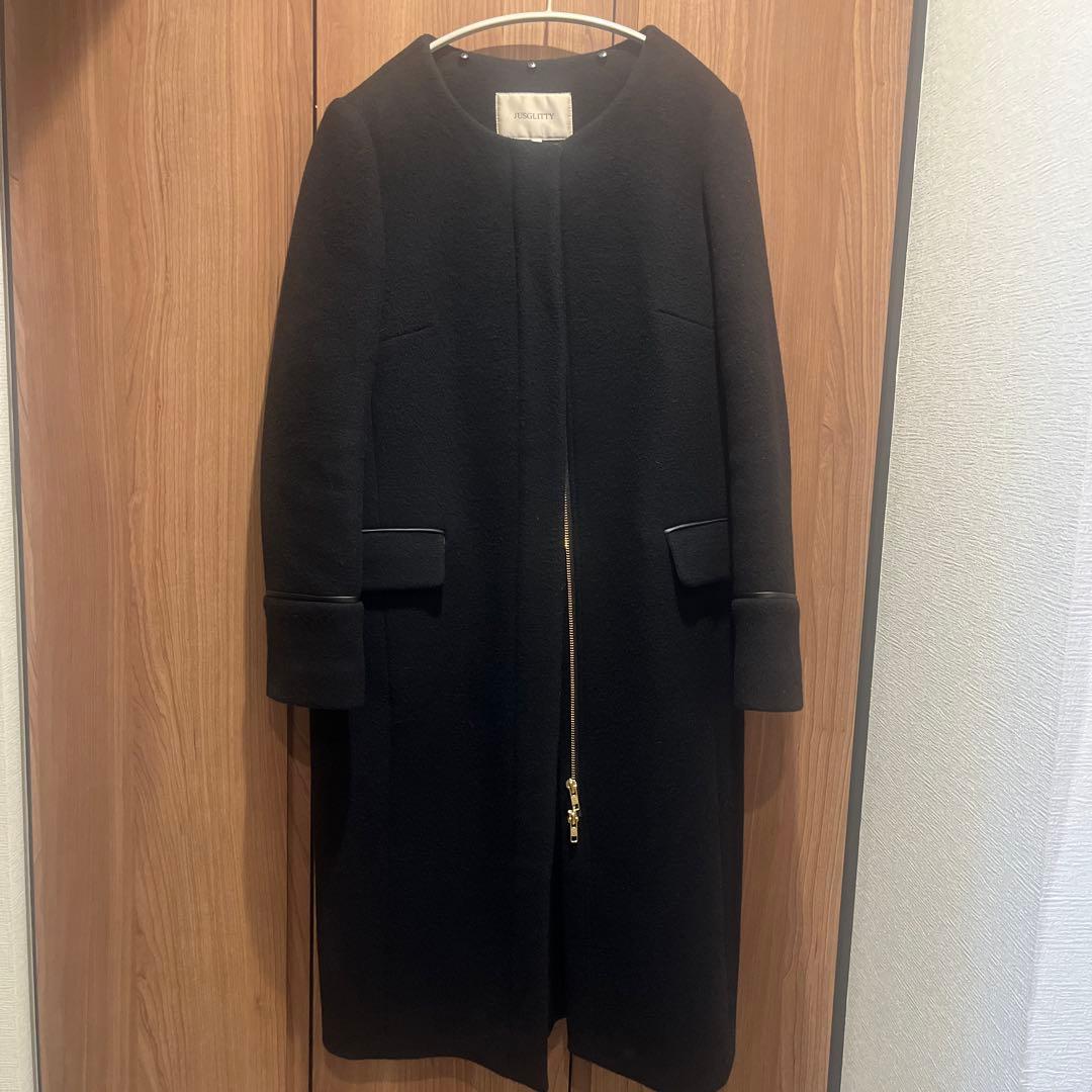 り*ん様 1/10まで　ジャスグリッティー　ブラック　3WAYコートMクリーニン